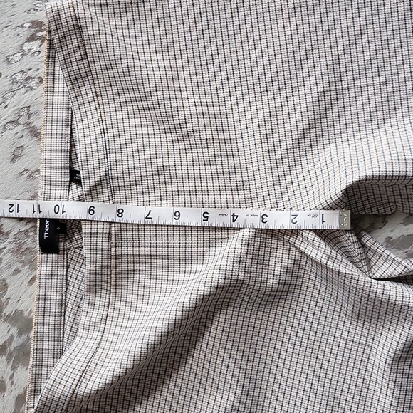 Theory Classic Plaid Skinny Fit Ankle Pant Sz6 - Picture 9 of 11